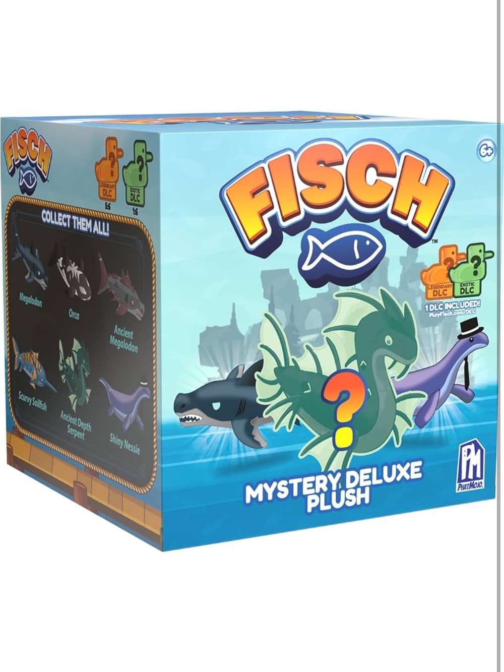 Fisch  Deluxe Plush [1 RANDOM Plush & DLC Included!] Brand New Sealed Pack